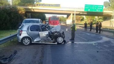 Brutal accidente en avenida de Circunvalación: dos heridos 