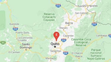 Un fuerte terremoto sacudió a la capital de Ecuador