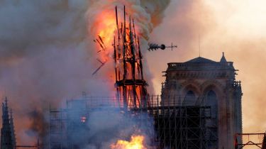 Descartan que el incendio de la catedral de Notre Dame haya sido un acto criminal
