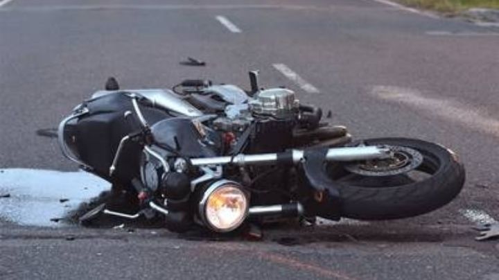 Un fuerte choque dejó a una motociclista hospitalizada