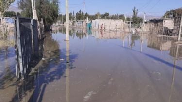 Se inundó uno de los asentamientos más populares de la provincia