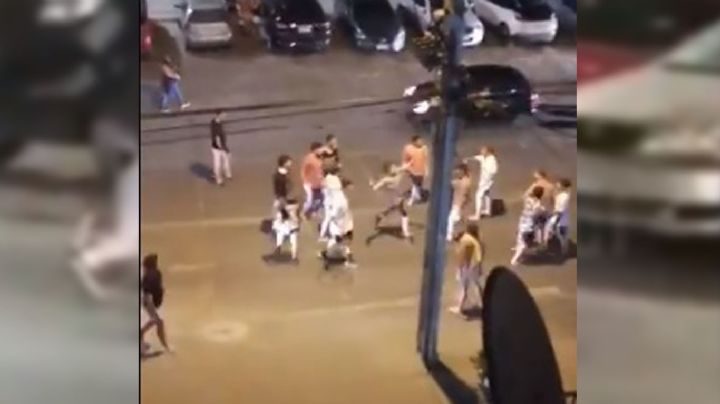 Calles salvajes: violenta pelea en conocida zona turística de Reñaca