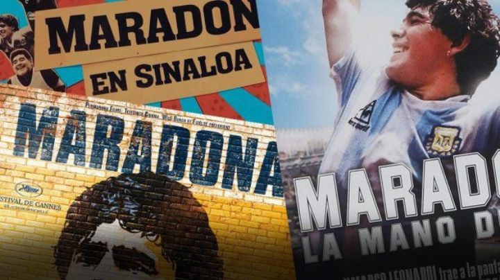 Las nueve películas y documentales sobre Maradona