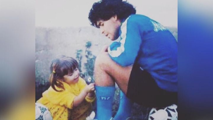 Para llorar: la desgarradora despedida de Dalma Maradona a su papá