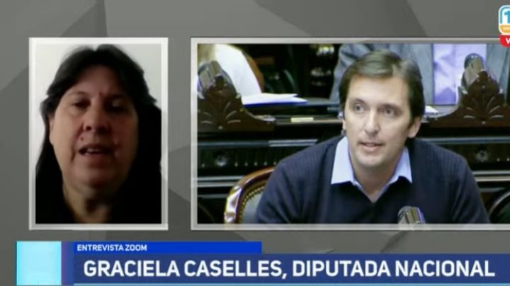 Graciela Caselles encabezó el pedido de suspensión de Eduardo Cáceres