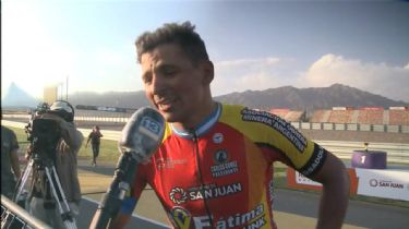 El ‘Chaqueño’ Juárez se quedó con la victoria en la vuelta del ciclismo