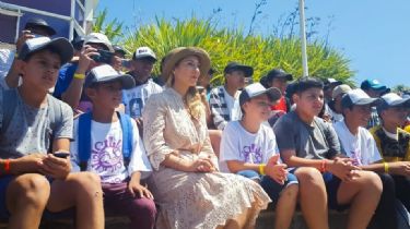 Niños de Astica conocieron el mar gracias a una iniciativa del gobierno nacional