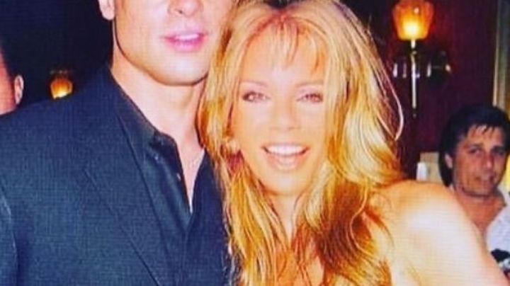 ¿Graciela Alfano tuvo un romance con Brad Pitt? , una foto los muestra juntos