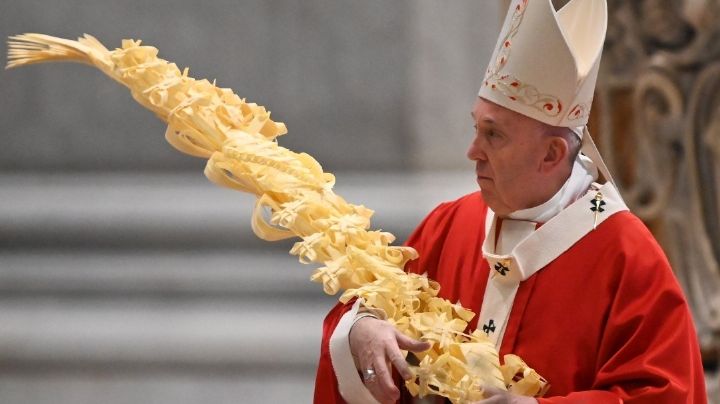 El Papa Francisco celebró el Domingo de Ramos: "Dios no nos deja solos en la pandemia"