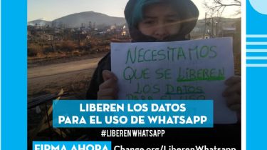 WhatsApp para todos: proponen que se liberen los datos de la aplicación en el país