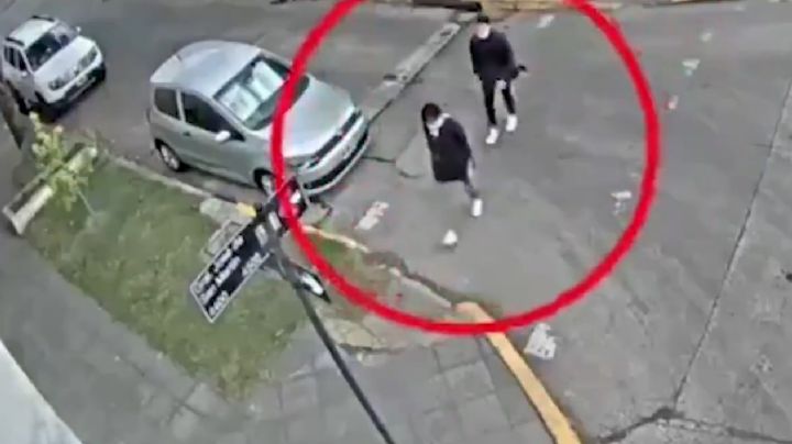 Filmaron a degenerado en pleno acoso callejero a una mujer