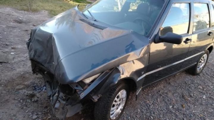 Un borracho incrustó su auto en un zanjón en Marquesado