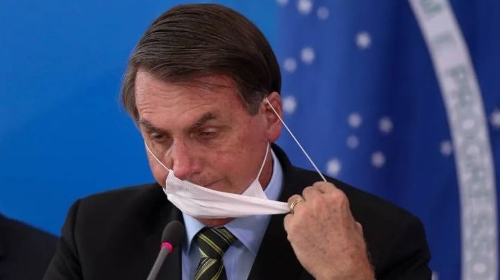 Sorpresa por el resultado del nuevo hisopado de Bolsonaro