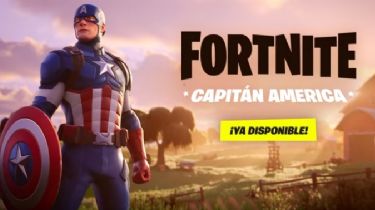 El Capitán América llegó a Fortnite