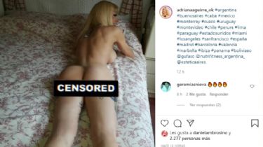 Adriana Aguirre se desnudó en las redes