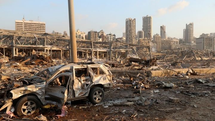 Impactantes videos de la explosión masiva que destruyó Beirut