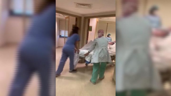 Estremecedor video de un bebé naciendo durante la explosión en Beirut