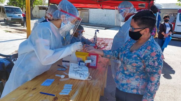 Rastrillaje en Santa Lucía: realizaron más de 80 testeos rápidos