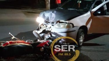 Violento choque frontal en Albardón terminó con un herido