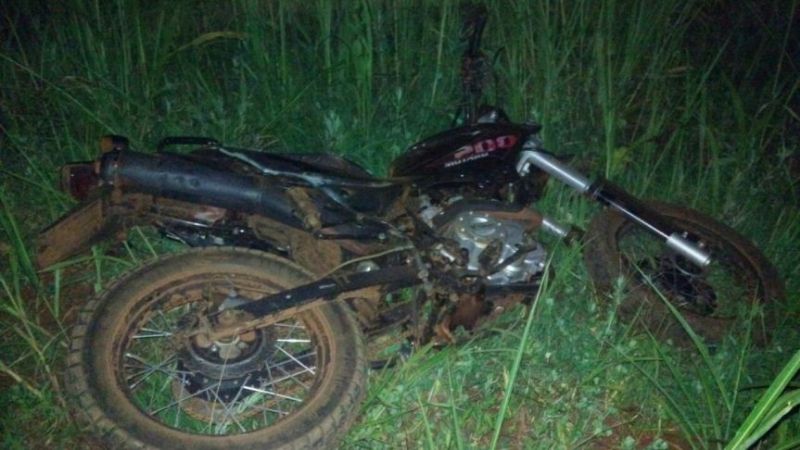 Tragedia en Rivadavia: encontraron un motociclista sin vida