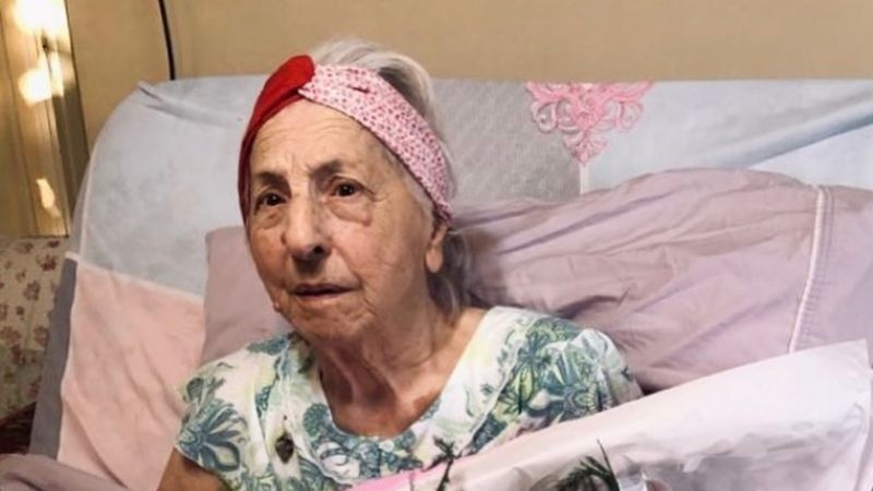 Abuela cumplió 101 años y recibió una sorpresa de parte de Sergio Uñac
