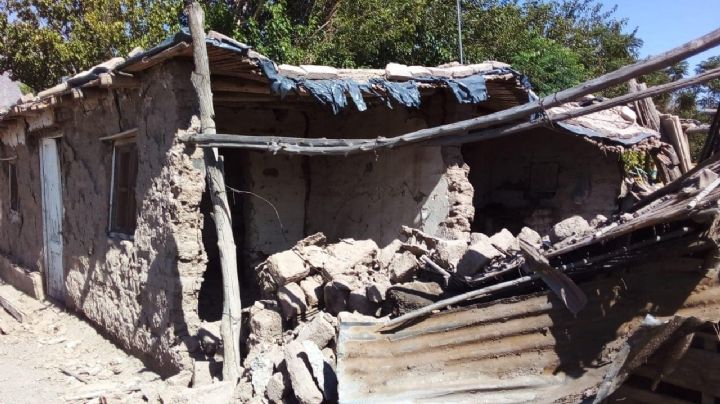 Colectan materiales de construcción 'para rescatar' casas en Pocito