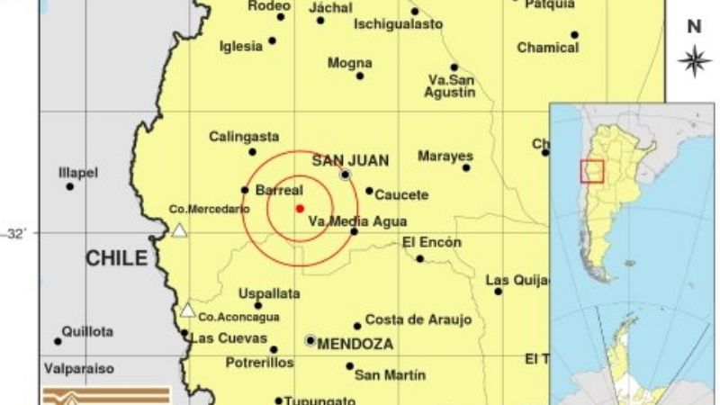 ¿Los sentiste?: este lunes comenzó con 3 sismos en San Juan