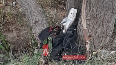 Macabro: hallaron restos de un ritual de 'magia negra' en Albardón