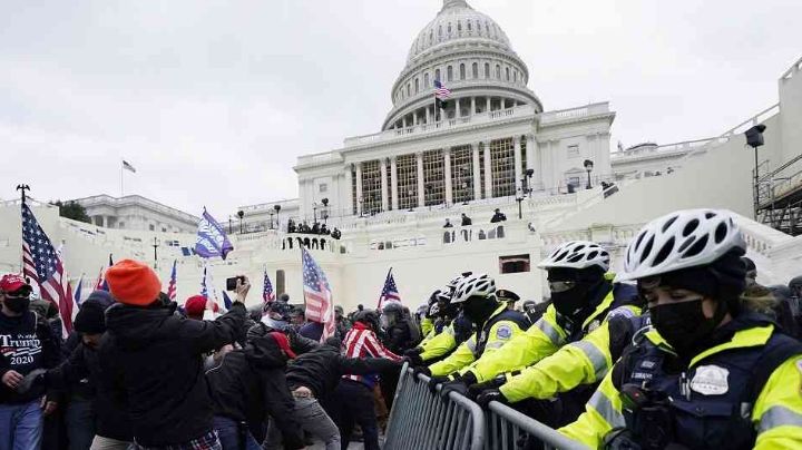 Los disturbios en Estados Unidos obligan a cerrar el Capitolio