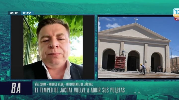 Tras más de 10 años cerrado, volverá a abrir sus puertas el templo de Jáchal