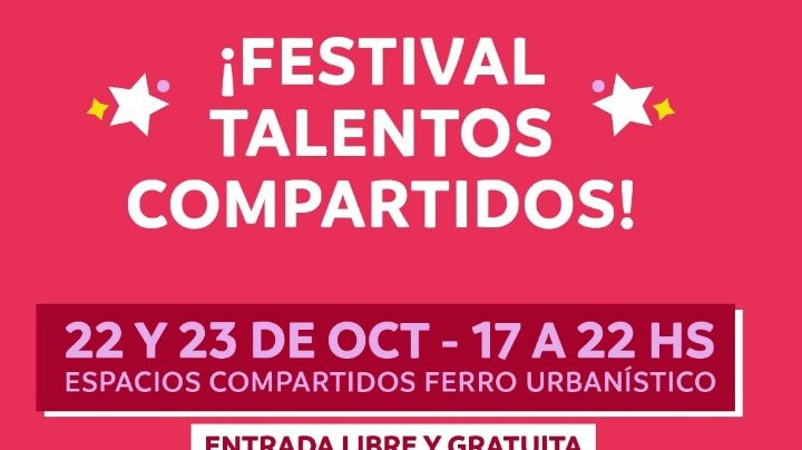Talleres, show y música gratis en el Ferrourbanístico