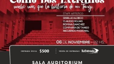 Claudio Rojas anunció su show de música y danza en el Teatro del Bicentenario