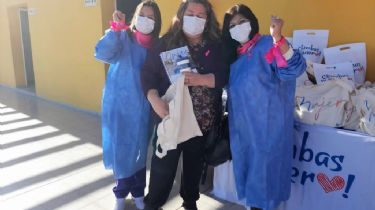 Chimbas: más de 100 mujeres se hicieron los exámenes mamarios