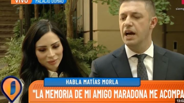 Se casó Matías Morla y estalló de bronca por una pregunta de la prensa a su mujer