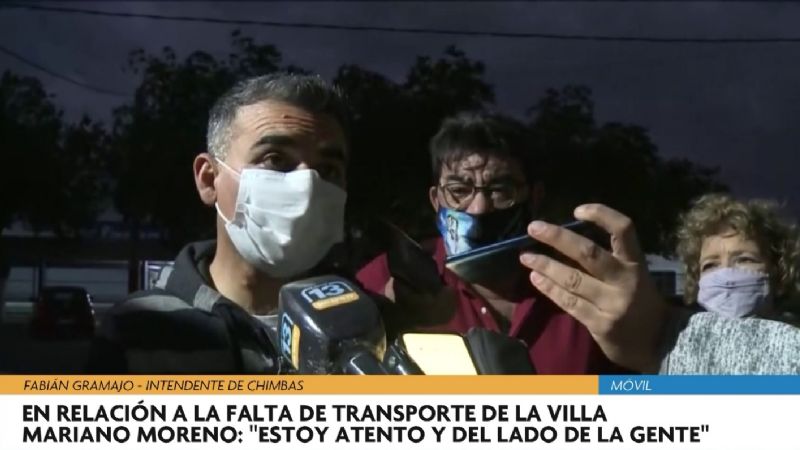 Falta de Transporte en Villa Mariano Moreno: Gramajo prometió hacer las gestiones pertinentes