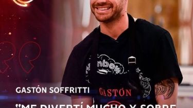 MasterChef Celebrity: Gastón Soffritti no pudo con una Selva negra y se quedó afuera