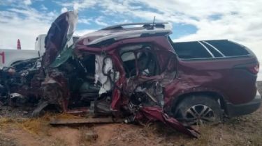 Brutal accidente en Ruta 20: hay tres heridos y uno de ellos está grave