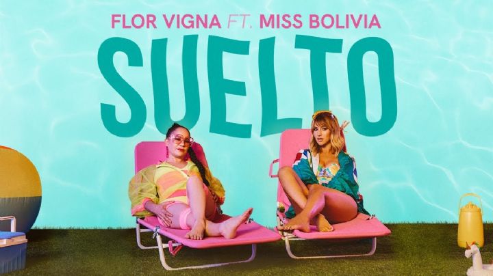 Flor Vigna estrenó “Suelto” junto a Miss Bolivia