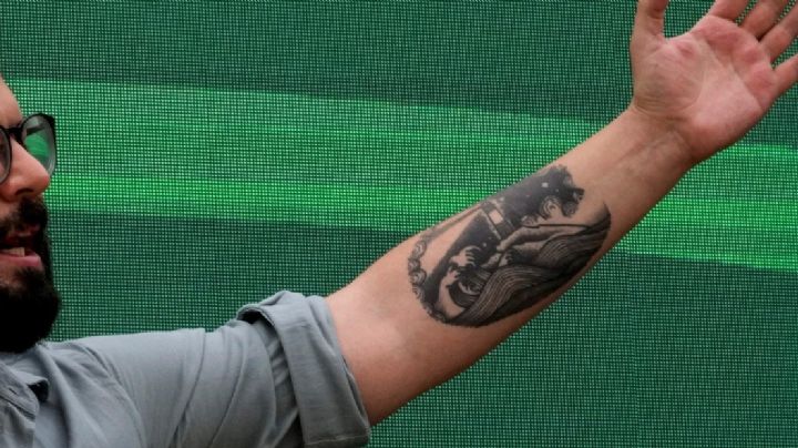 La tatuadora del presidente electo de Chile reveló que fue lo último que le hizo