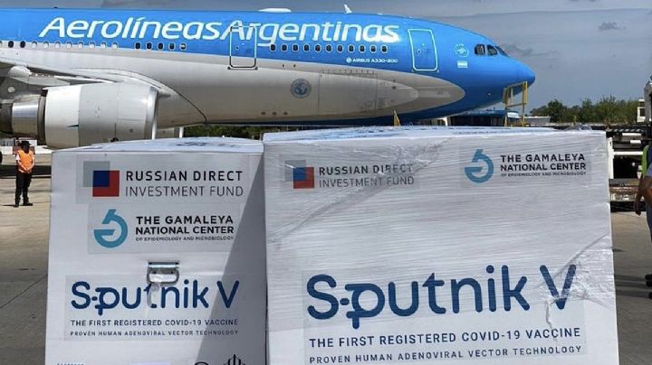 Argentina sumó 550 mil dosis de Sputnik V del segundo componente
