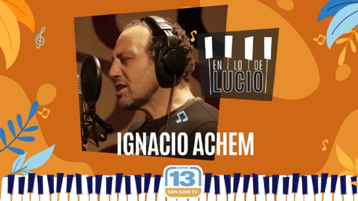 Ignacio ´El Turco´ Achem: ´Mi proyecto musical es hacer un disco con temas propios´