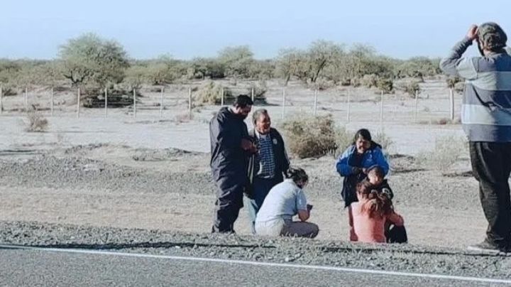 Familia mendocina volcó cuando viajaba a la Difunta Correa