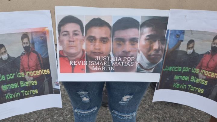 Crimen de Gastón Lima: familiares de detenidos marcharon para pedir justicia