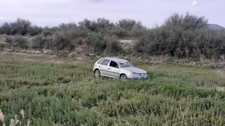 De nuevo en Matagusanos: un auto volcó y una mujer quedó herida