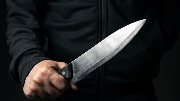 Con un cuchillo carnicero, dos delincuentes robaron una mochila