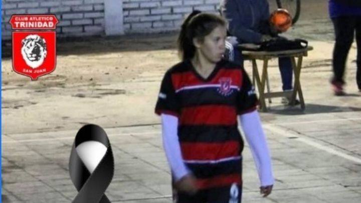 Conmoción en el fútbol sanjuanino por la muerte de una joven jugadora