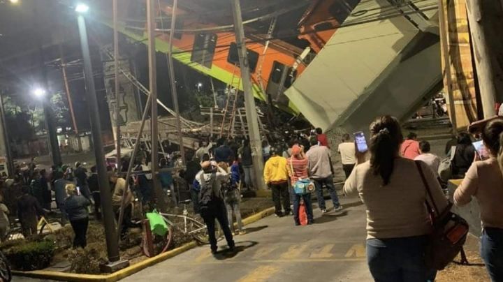 Colapsó el Metro de México y dejó un saldo de 23 muertos y 70 heridos