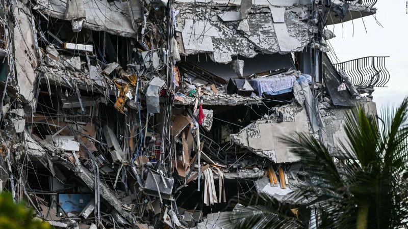 Ya son 4 los muertos y 159 los desaparecidos en el derrumbe de Miami
