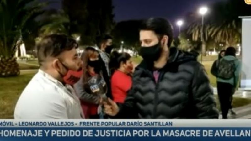 Con protesta callejera pidieron justicia por la Masacre de Avellaneda