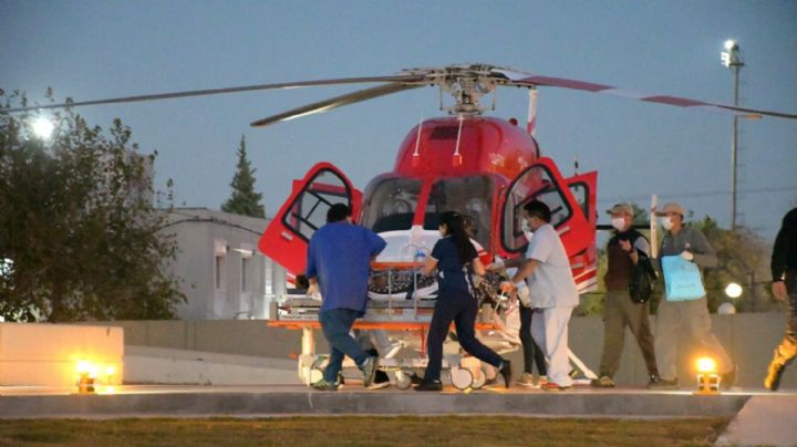 Salvaron a una mujer en Jáchal: debieron evacuarla en helicóptero